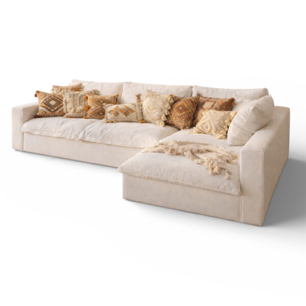 Alternative view of Nasy L shaped sofa