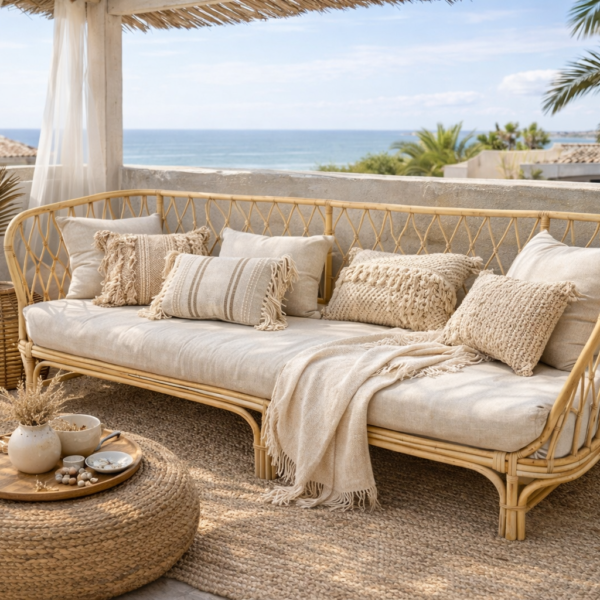 Alternative view of Bambi bamboo sofa