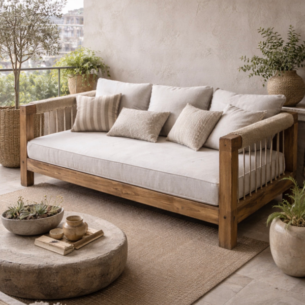 Alternative view of Galena outdoor sofa